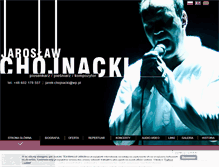 Tablet Screenshot of jaroslawchojnacki.com